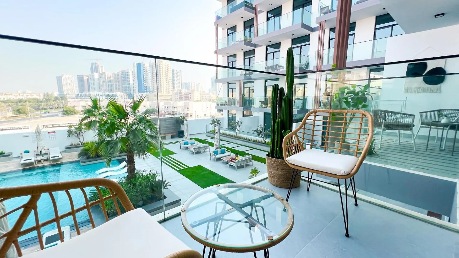 Apartment Modern Studio In Jvc - Pool, Gym & Bbq Access Dubai